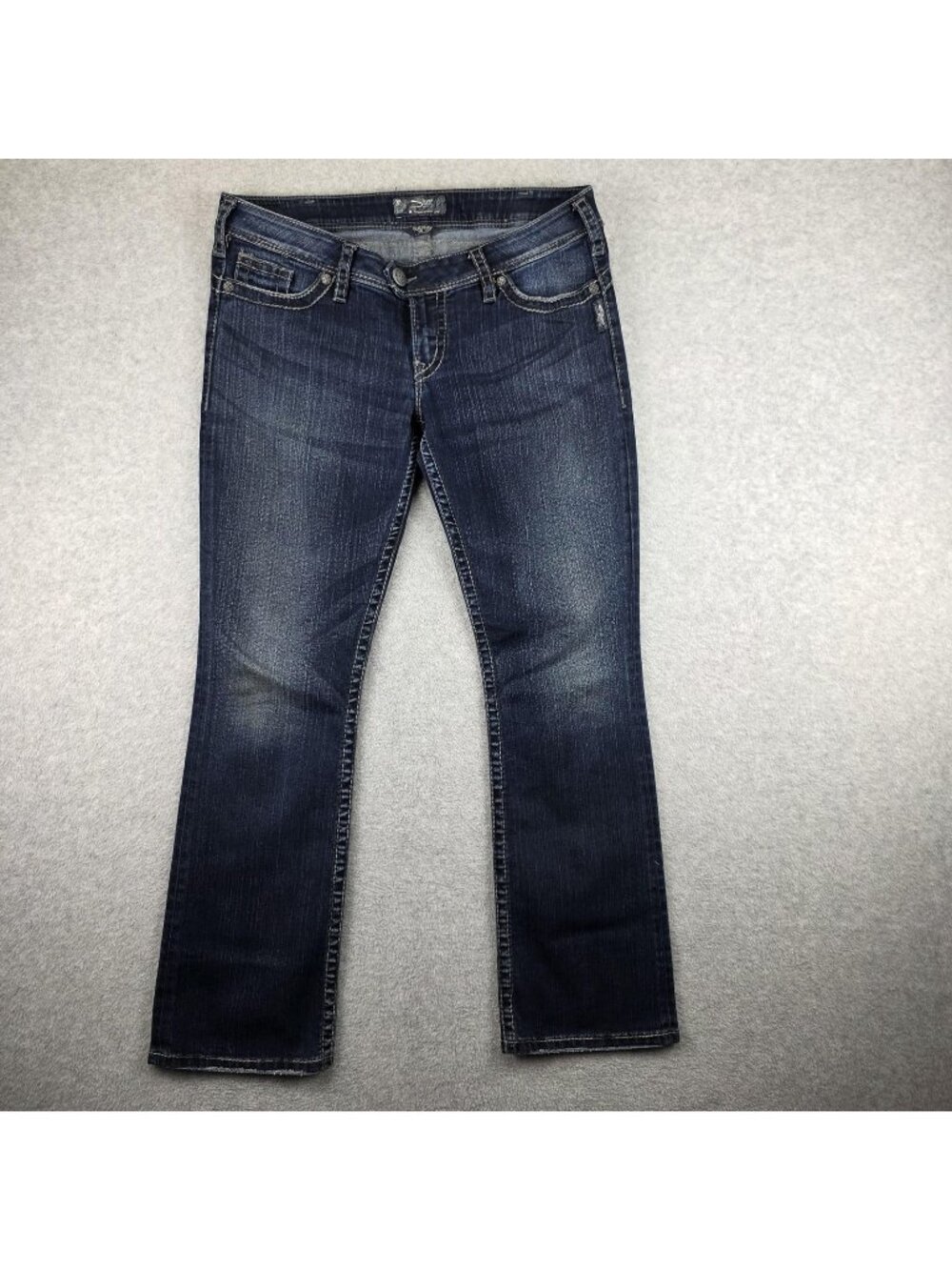 Silver Jeans Tuesday Bootcut Jeans Womens 33x31 Blue Medium Wash Stretch